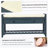 Shoe Rack With Cushioned Seat And Drawers, Multipurpose Entryway Storage Bench (Antique Navy)-1654715731