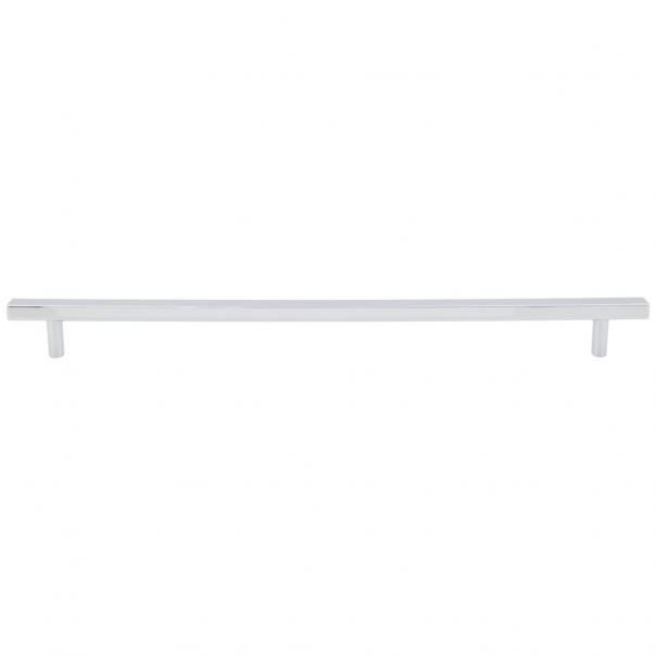 Dominique Bar Pull, Polished Chrome, 3 3/4"