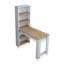 Table de cuisine polyvalente avec rangement vertical