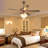 52 Inches Crystal Ceiling Fan Fandelier with Lights,For Bedroom Kitchen Patio Remote Control-1604326137-1606101329