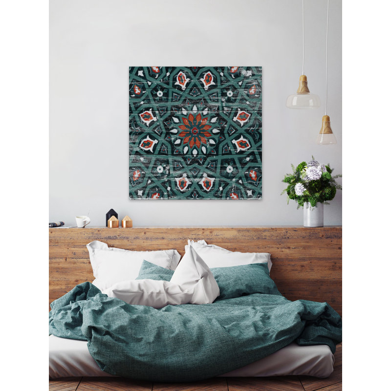 Garden II by Julia Posokhova - Graphic Art, 32" H x 32" W x 1.5" D, Wood