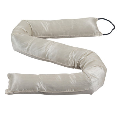 Faux Silk Draft Stopper Fabric Draft Excluder