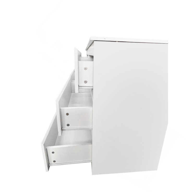 Commode double 6 tiroirs pour le couloir de la chambre à coucher