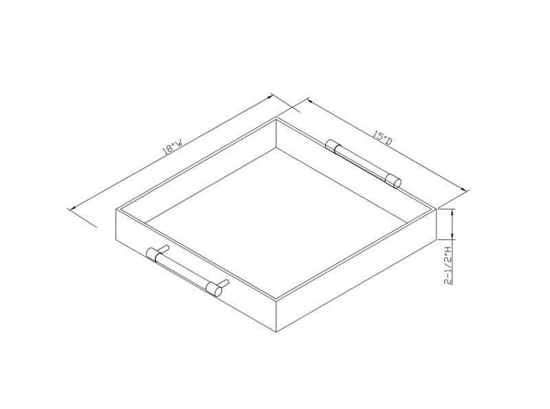 Scalamandre Decorative Tray