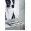 Miroir rectangulaire argent antique avec des accents floraux, parfait pour ajouter de l'élégance et du style à n'importe quelle pièce