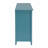 Teal Console Table, With Storage