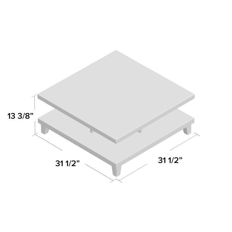 Table basse avec rangement Cuffie