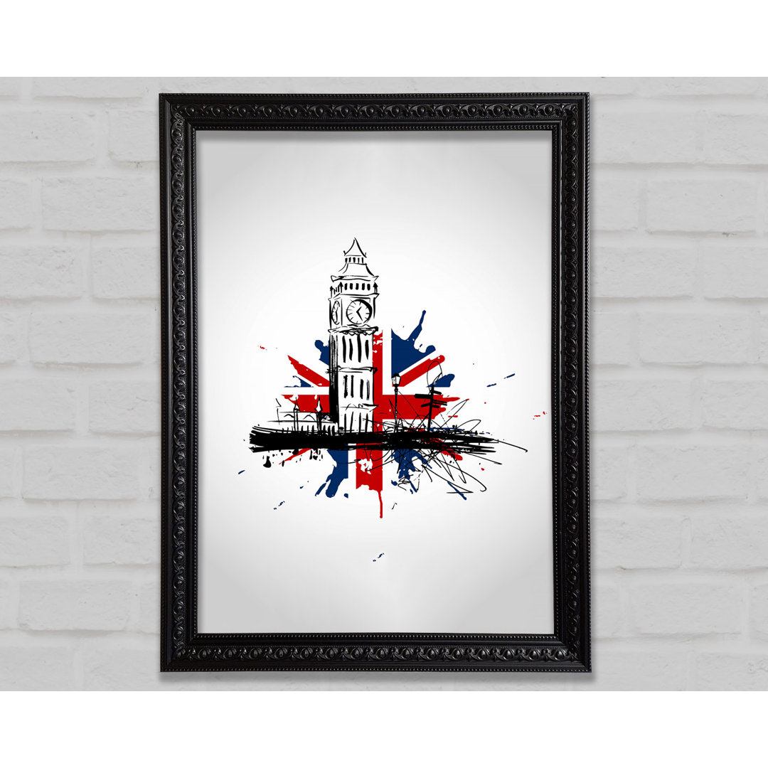 Union Jack Splash - Druck