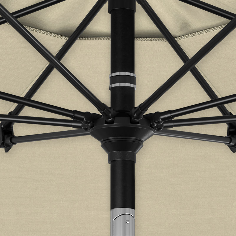 Parasol de marché 108 po Aldery, Beige antique
