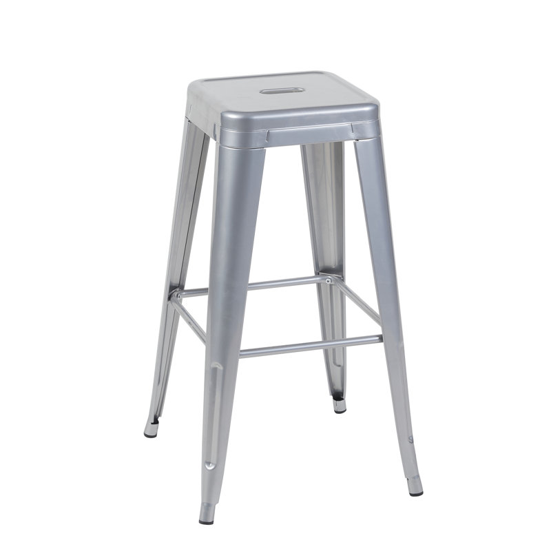 Tabouret à hauteur de comptoir 30 pouces, Gris clair, Tabouret de bar (siège d'une hauteur de 30 po)
