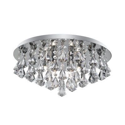 Kessler Crystal Flush Mount