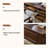 American - Style Rubber Wood Desk with Ample Storage & Timeless Elegance-111030820