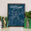 Stuttgart City Map - No Frame Print-1855864770