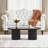 39.38'' W Oval Single Coffee Table-1164873037