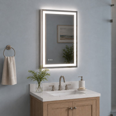 Miroir de salle de bain mural Iris l 20 po x H 30 po