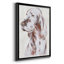 «Sitting Dog III», toile encadrée de qualité supérieure - prête à être accrochée-1140598433-1140598439