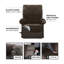 Housse imperméable moelleuse pour fauteuil inclinable-400824500