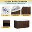 Meuble-lavabo simple 36 po avec lavabo en résine-975042550