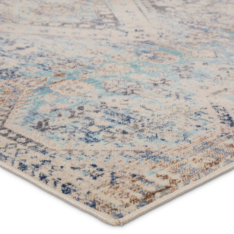 Floral Indoor Rug, Rectangle 5' x 8'