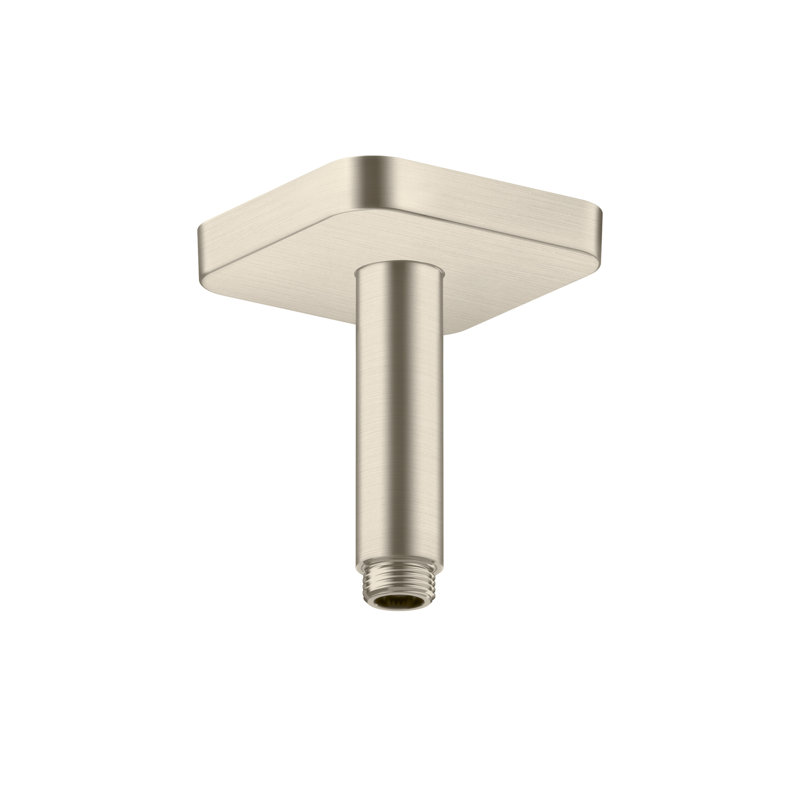 ShowerSolutions 4-Inch Modern Showerarm, Brushed Nickel