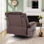 Fauteuil inclinable de massage en cuir respirant-1244346987
