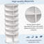 Rotating 7-Tier Shoe Rack Tower, 360° Spinning Organizer, High Bottom Design, Fits 28 Pairs, Space-Saving Storage Solution