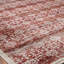 Mirabelle Floral Area Rug in Rust-2115374868