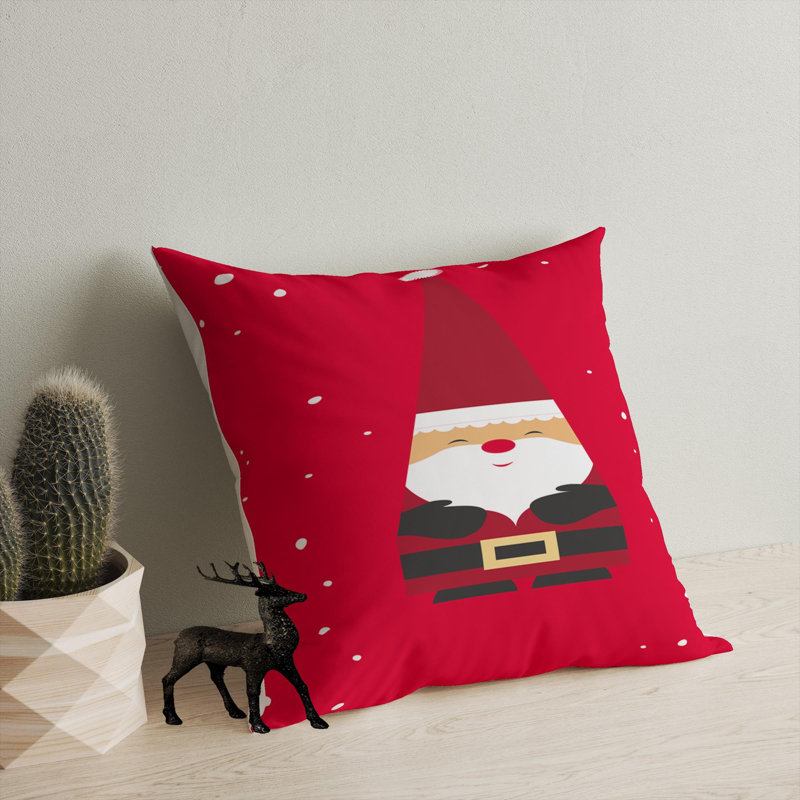 Coussin lavable de qualité supérieure, 17,0 x 17,0 pouces, 50% coton / 50% polyester, rembourrage en silicone, fermeture à glissière dissimulée | Doux, confortable et repassable | Parfait pour la décoration intérieure, le salon et la chambre à cou