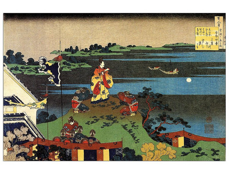 Hokusai - Wrapped Canvas Painting, 60cm H x 90cm W x 1.8cm D