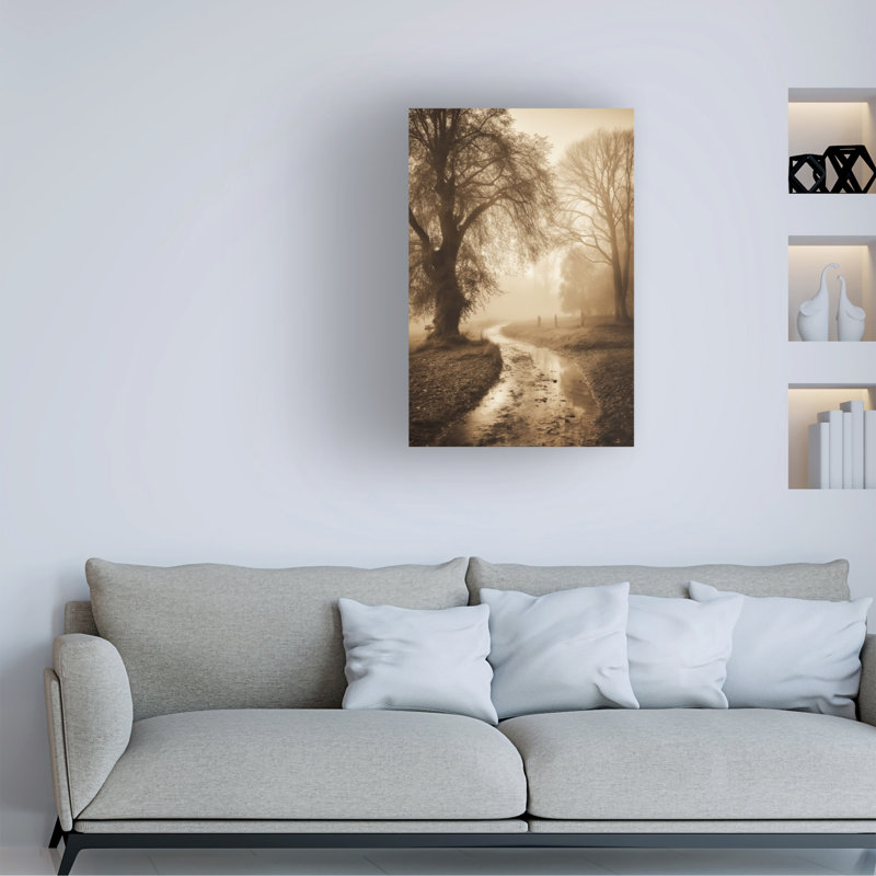 Art sur toile «Bachelor Sasha Foggy Morning II», H 19 po x l 12 po