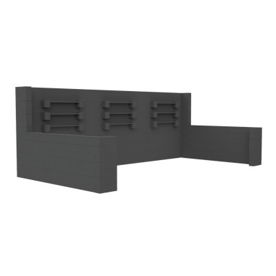 Ensemble de kiosque pour salon Everblock