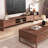 Retro solid wood design coffee table
