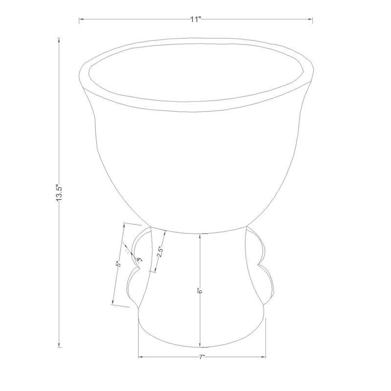Finkbeiner Vase, Black