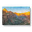 Moon Over The Canyon - Wrapped Canvas-61841936