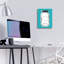 «Pop Art Mason Jar Blue» par Linda Woods, art mural en verre acrylique-744958889