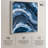 Azure Abyss Layers Canvas Teal Abstract Art by -2094263888-2094263917