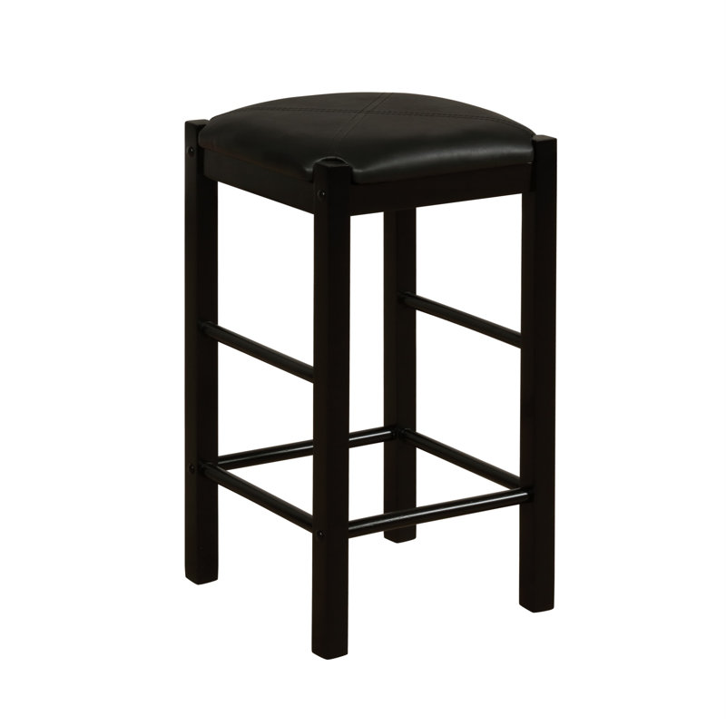 Loria 2 - Person Four Leg Base Dining Set, White/Black