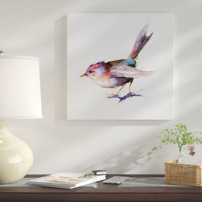 «Pretty Bird», impression sur toile tendue