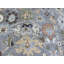 Tapis unique gris de 9 pi 1 po x 13 pi 5 po