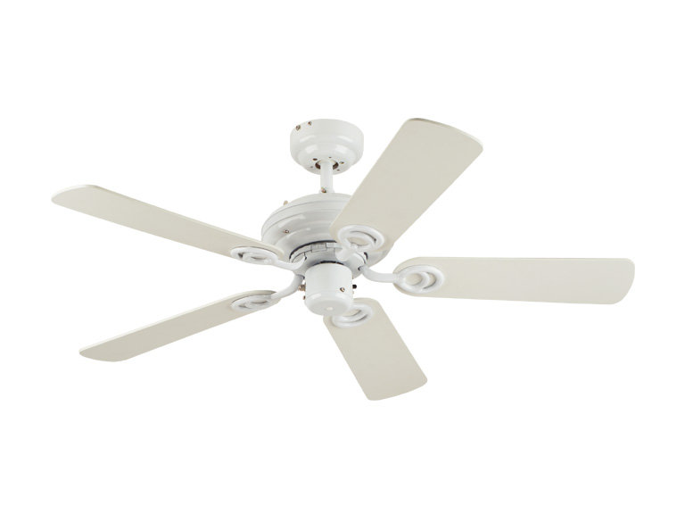 Gloucester 105cm Ceiling Fan, White / White or Washed Pine