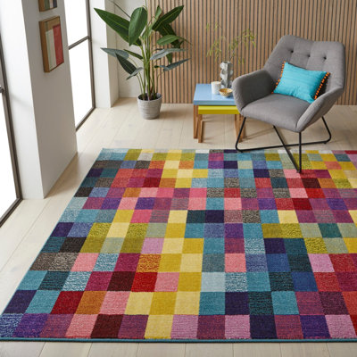 Anthonia Geometric Area Rug