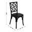 Chaise empilable commerciale en bois massif avec dossier complexe-1185008425-1185008430