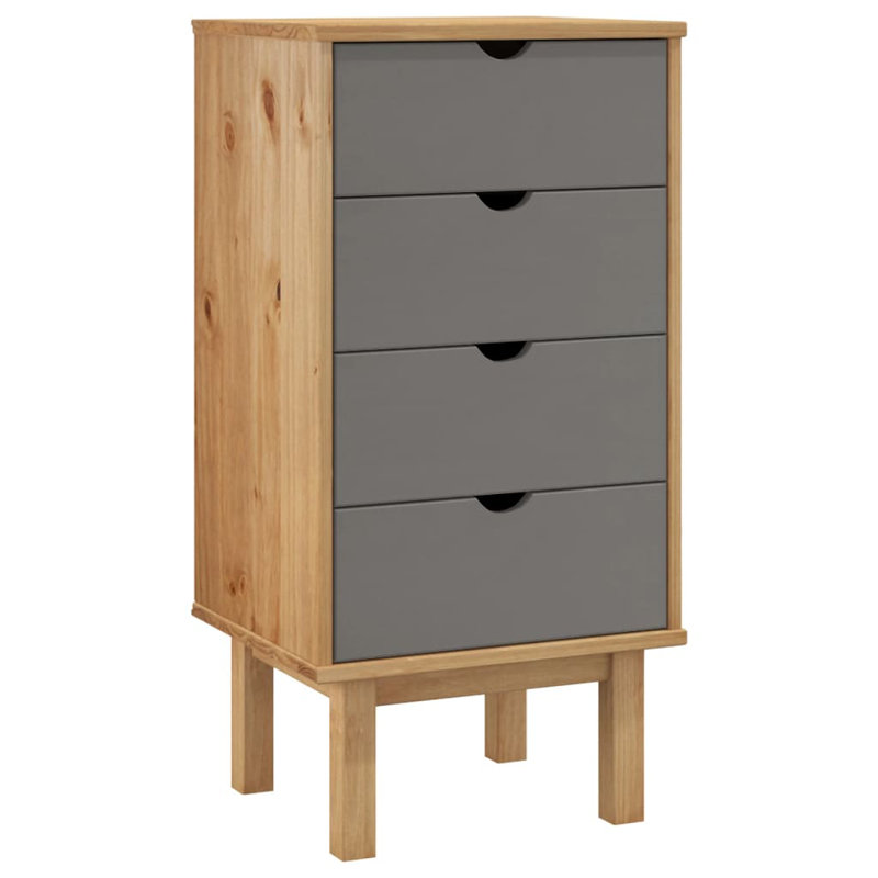 Emler Accent Chest, Natural/Gray