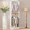 Système de rangement pour garde-robe 79 po avec deux zones de suspension