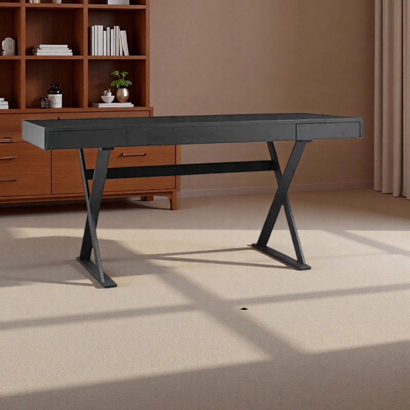 Bureau d'étude de style simple, H 30,71 po x l 62,99 po x P 23,62 po