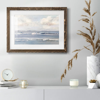 Serene Seascape - impression d'un seul cadre photo