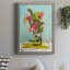 Turquoise Lilly, reproduction d'art sur toile-88390611-88390615