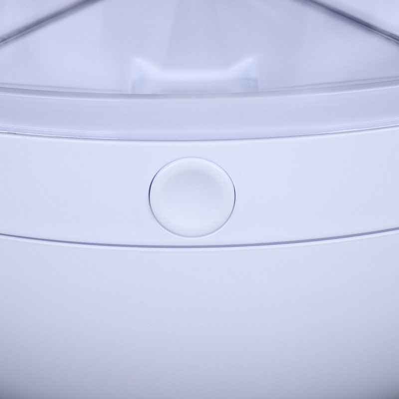 Annalie White 6-Grid Rotating Food Dispenser with Lid