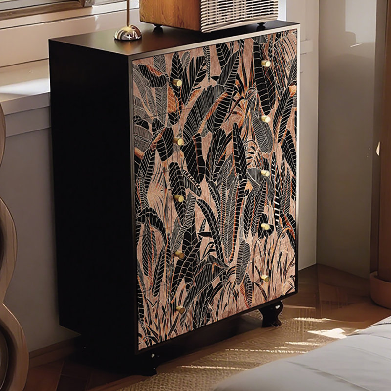 Armoire décorative universelle rétro art