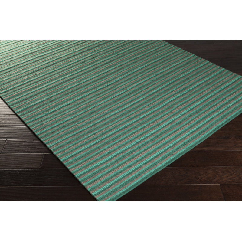 Walton Wool Striped Indoor Rug, Rectangle 8' x 11'